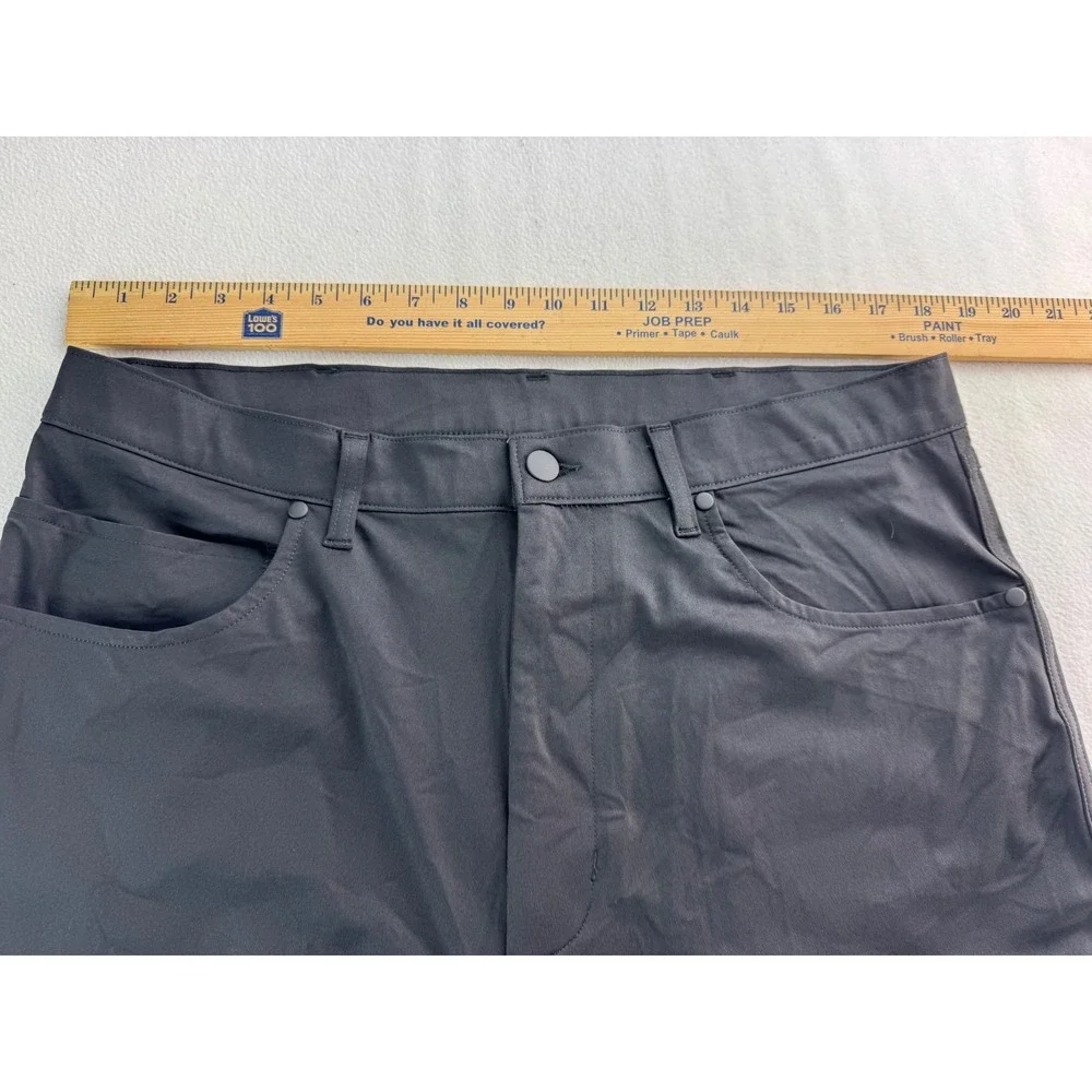 Stylus Mens Black Polyester Performance Dress Pants Size‎ 36x36 Modern Fit